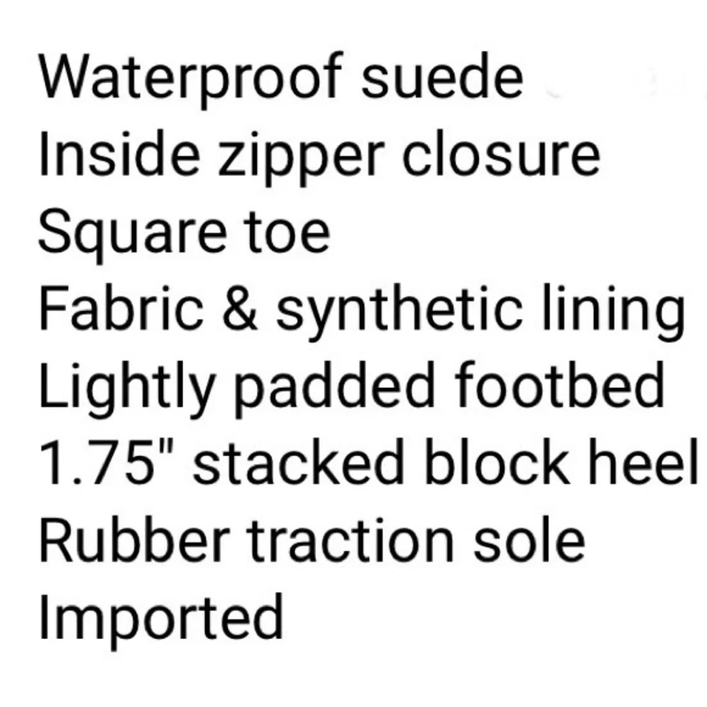 Blondo Tamara Waterproof Suede Leather Zip Bootie 8 Taupe